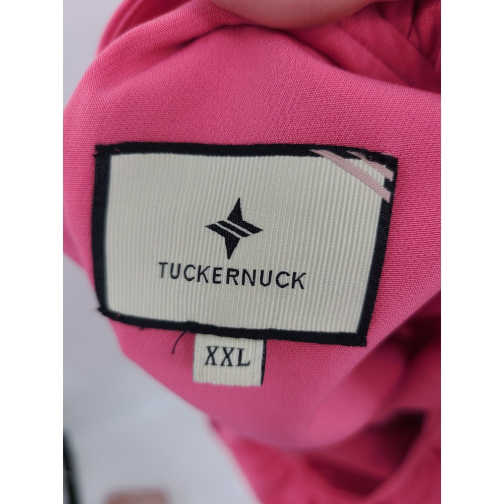 Tuckernuck XXL Hot Pink Blythe Ruffle Neck Bow Mini Dress Barbie Coquette - Picture 8 of 15